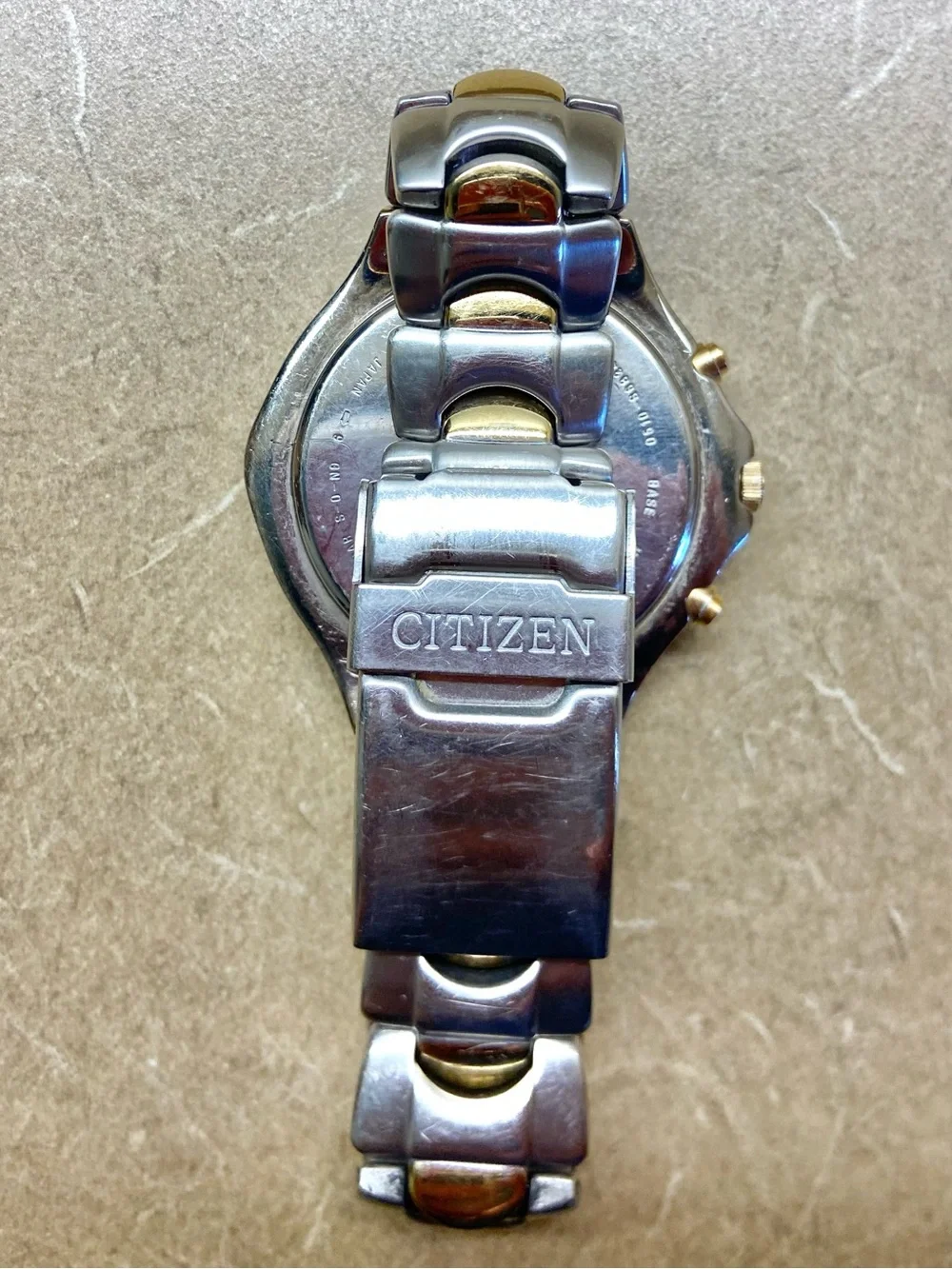 Citizen chronograph deep